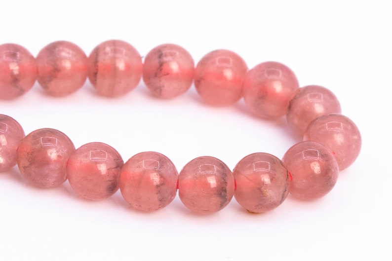 90 Pcs 4MM Transparent Pink Rhodochrosite Beads Argentina Grade AAA Genuine Natural Round Gemstone Loose Beads 112094