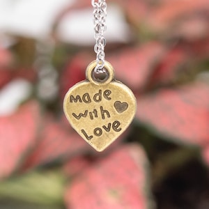 Antique Bronze Tone Jewelry Charms Heart Love Loose Beads Bracelet Beading Craft Antique Bronze Tone Jewelry Charms Heart Love Loose Beads Bracelet Beading Craft