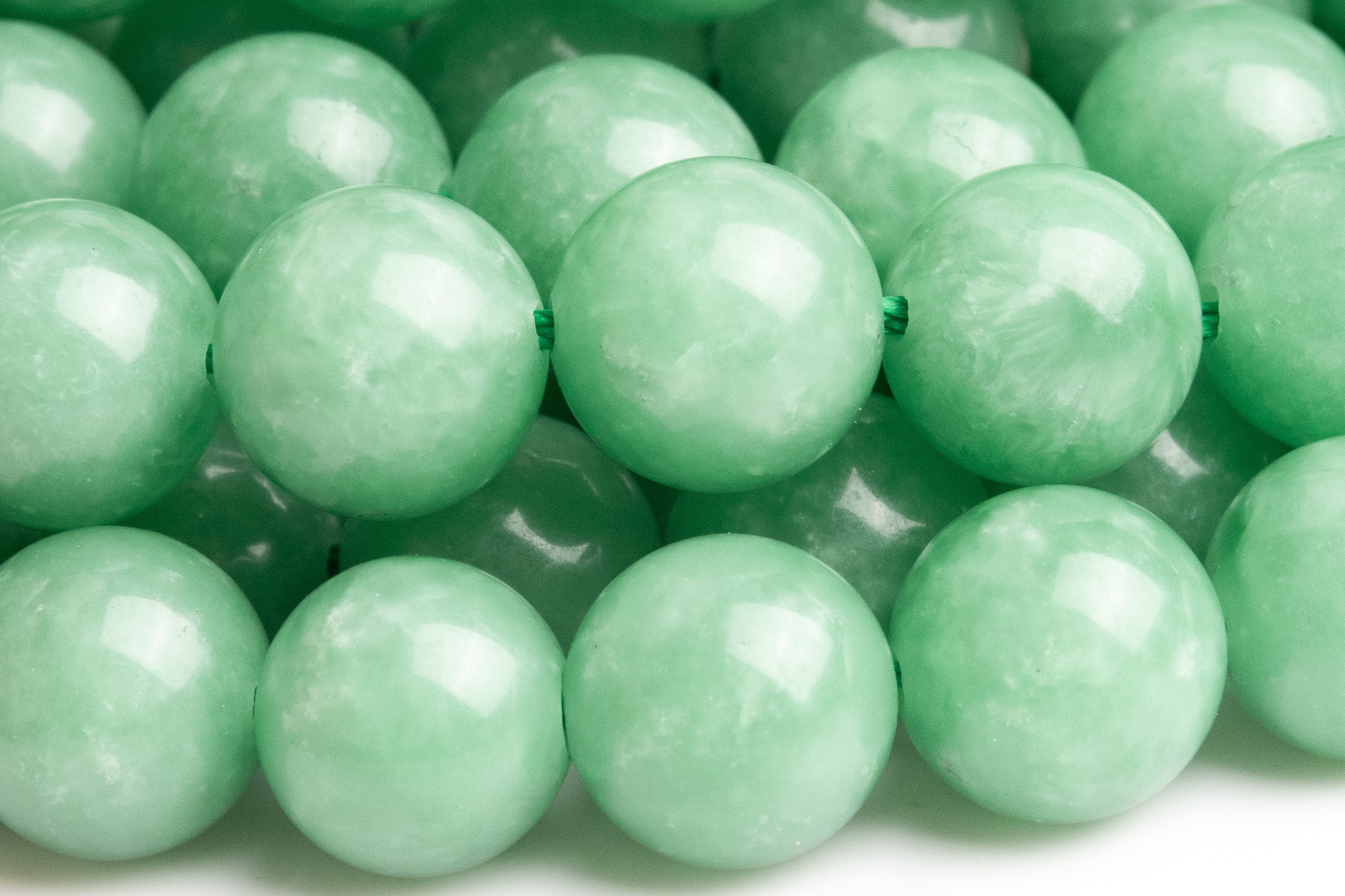 100% Natural Jade Beads, 10x12mm Oval Jade Beads, Jade Barrel Bead Nec