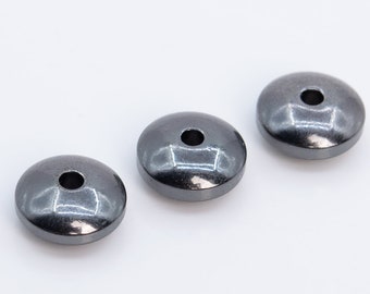 200 Distanziari Rotondi Per Gioielli Fai Da Te | Perline Piatte In Ottone 8mm | Foro 2mm | Colore Oro | Ideali Per Bracciali E Collane - 4