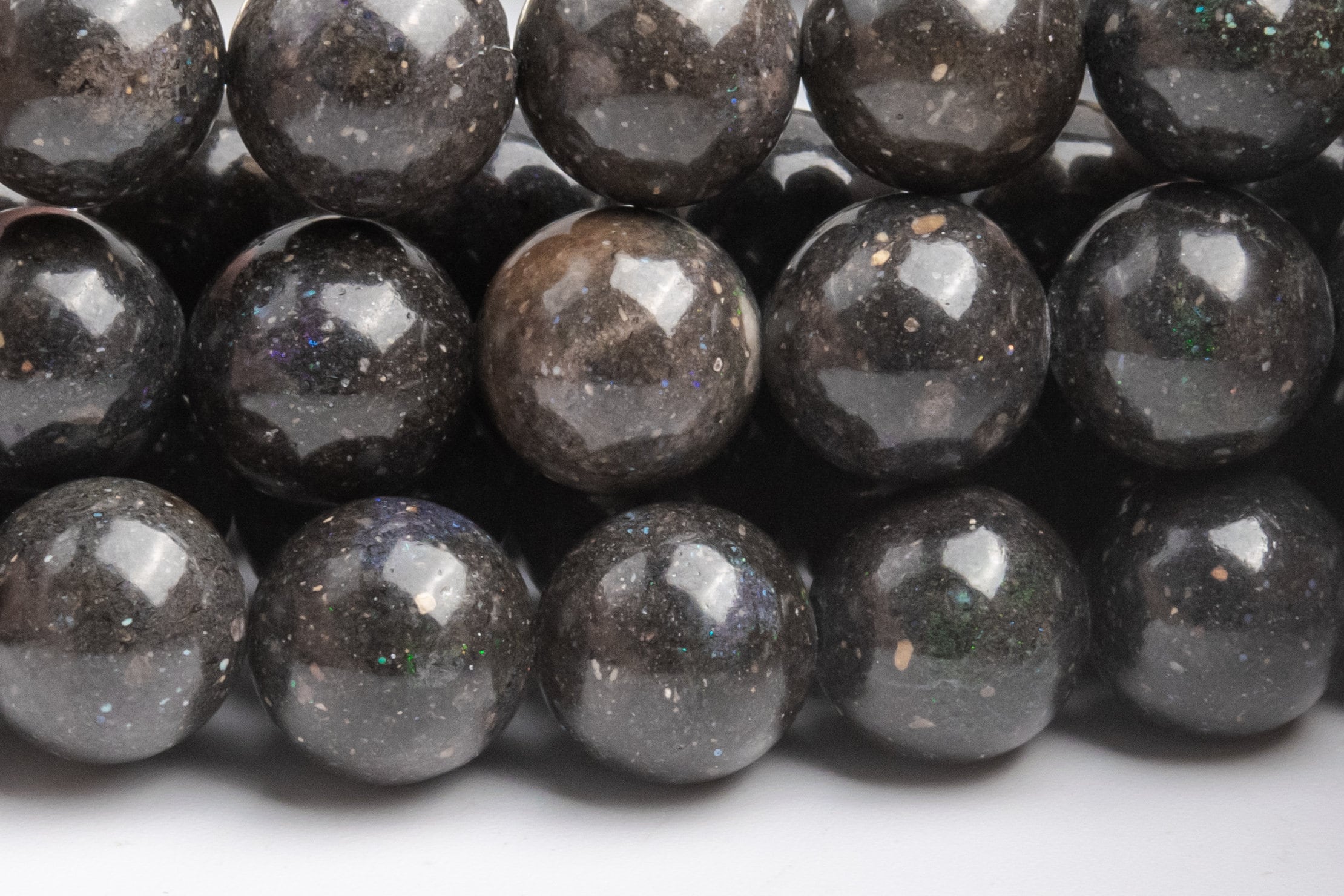 大粒　オーストラリア　アンダムーカ産　ブラックオパール　天然オパール アンダムーカ産オパール原石 WT034 4.57ct アンダムーカ マトリックス