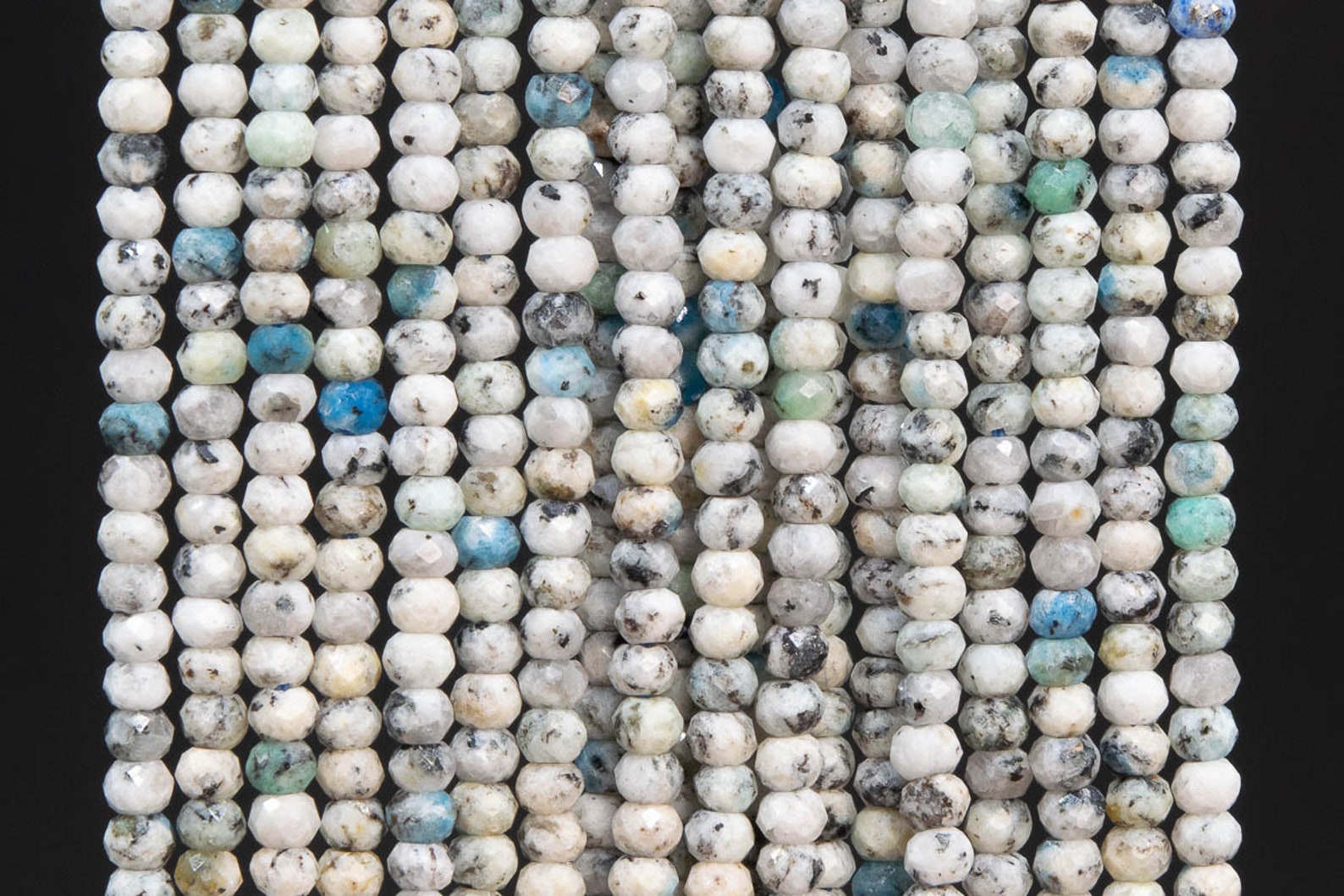 172 Pcs 3x2MM Rare K2 Stone Beads Pakistan Grade AAA Genuine Etsy