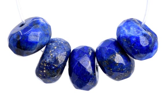 30X10MM NATURAL LAPIS LAZULI GEMSTONE GRADE A TEARDROP LOOSE BEADS 8/"