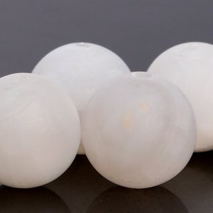 Genuine Natural Crazy Lace Agate Gemstone Beads 8MM Matte White Round AAA Quality Loose Beads (106591)