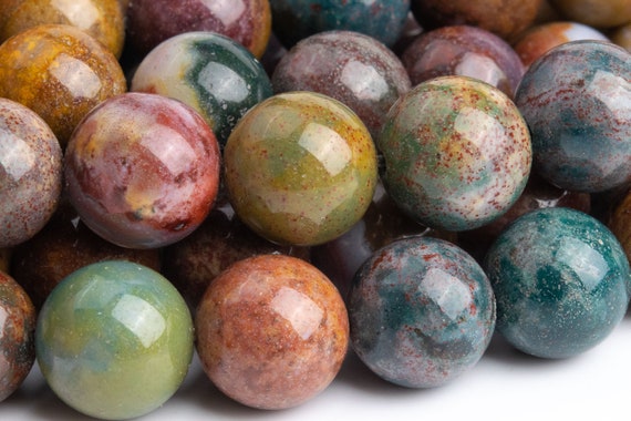 Natural jasper best sale beads