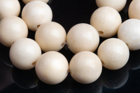 Perline Di Pietra Preziosa Diaspro Fossile Di Corallo Naturale - Foto 4