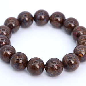 14 Pcs - 14MM Pietersite Beads Grade AAA Genuine Natural Round Gemstone Loose Beads (105795)