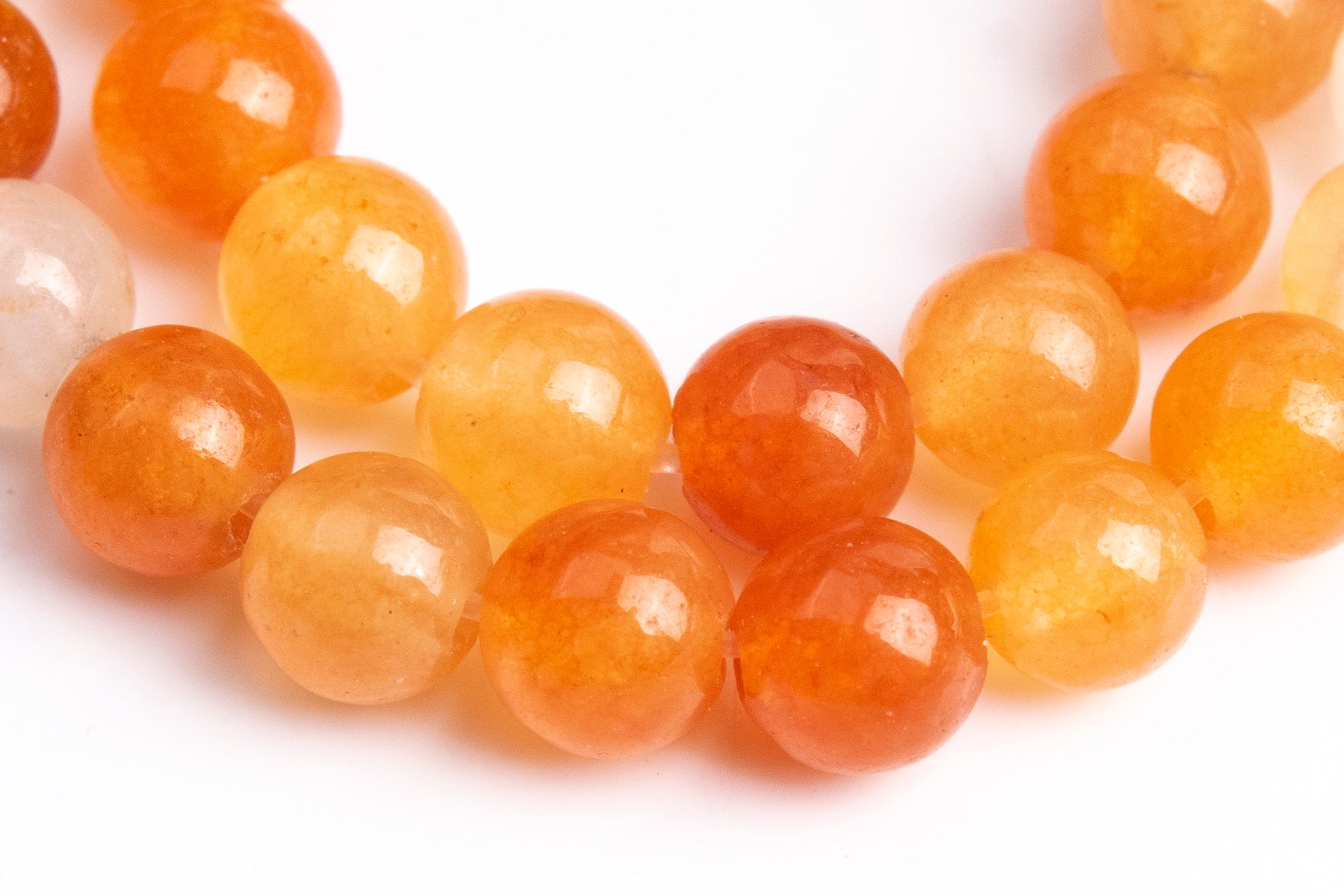 86 / 43 Pcs 4-5MM Orange Aventurine Beads Grade A Round | Etsy