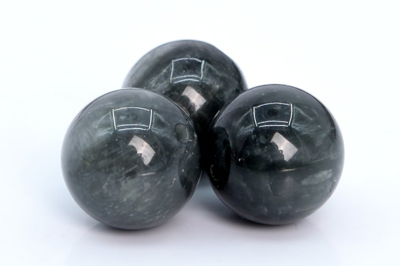 11-12MM Gray Chrysoberyl Cat Eye Beads Grade AA Genuine Natural Round Gemstone Loose Beads 17 Pcs 105944