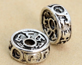 200 Perline Distanziali Cristallo Oro 8mm – Rondelle Con Cristalli Cechi Per Gioielli Fai Da Te