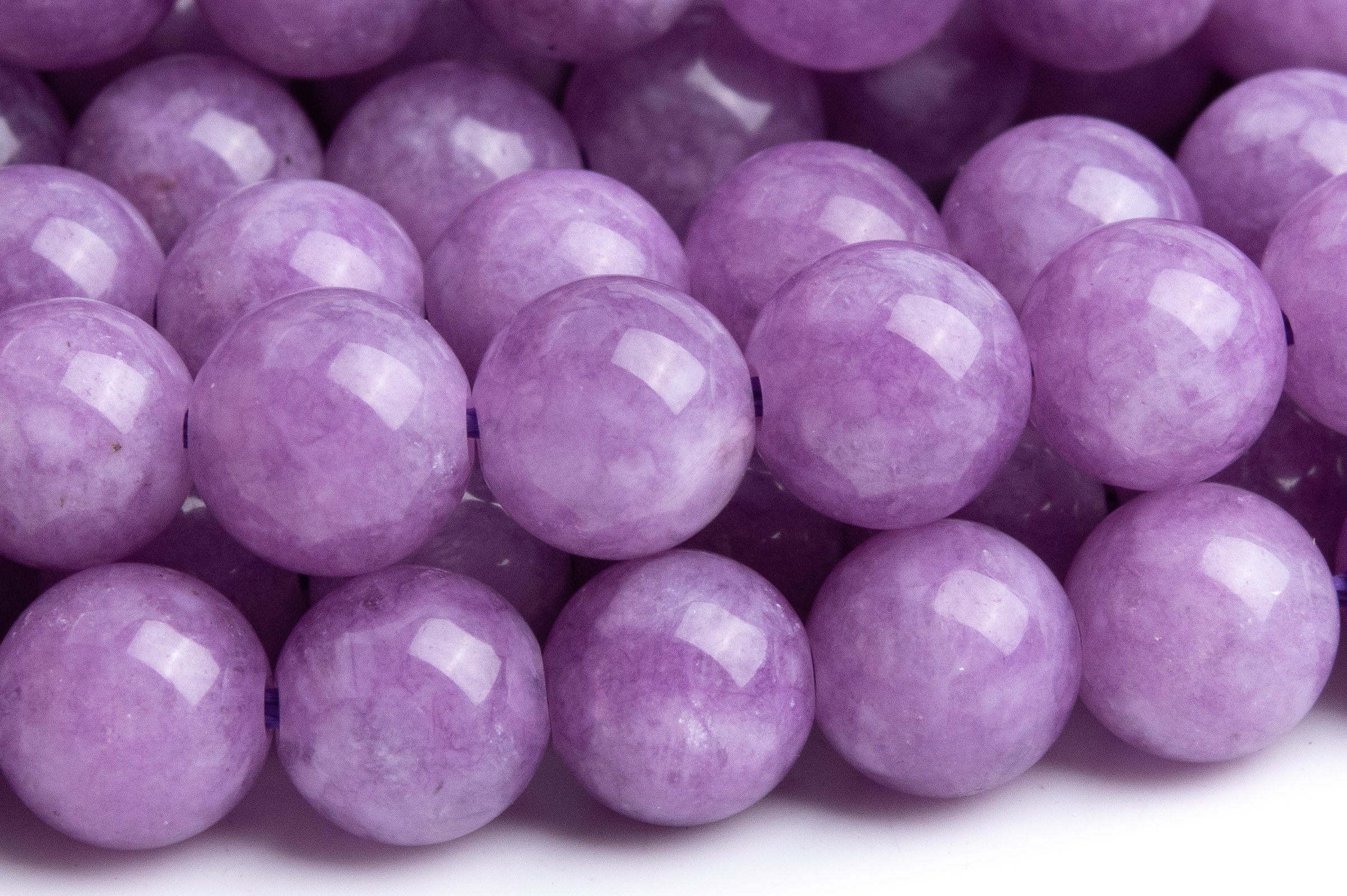 Quartz Gemstone Beads 6MM Kunzite Purple Color Round AAA Etsy Ireland