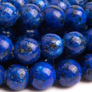 Jade Gemstone Beads 8MM Ocean Blue Round AAA Quality Loose Beads (106291)