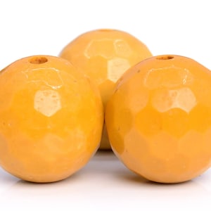Genuine Natural Mookaite Gemstone Beads 10MM Yellow Micro Faceted Round AAA Quality Loose Beads (103888)