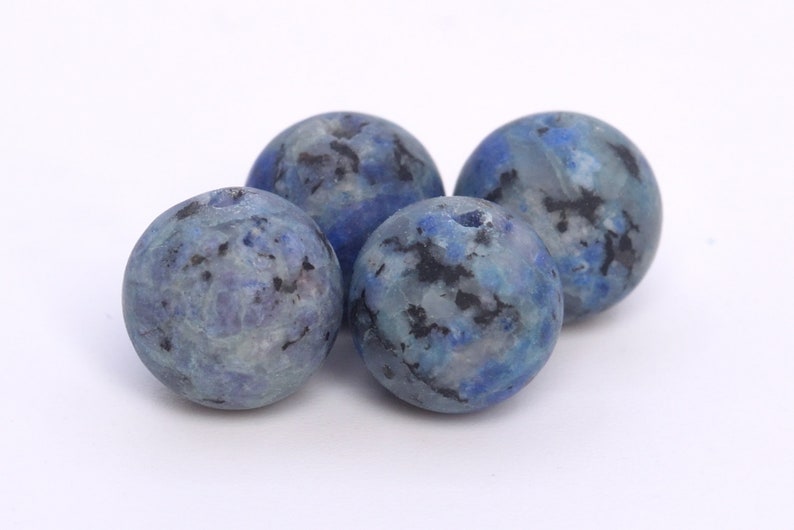 107002 8MM Matte Dark Blue Jade Beads Grade AAA Natural Round Gemstone Loose Beads 46 24 Pcs