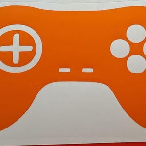 Controller vinyl decal for Wall , Gaming Room - Gamer decals, Teen Room wall Decals ,Control Stickers