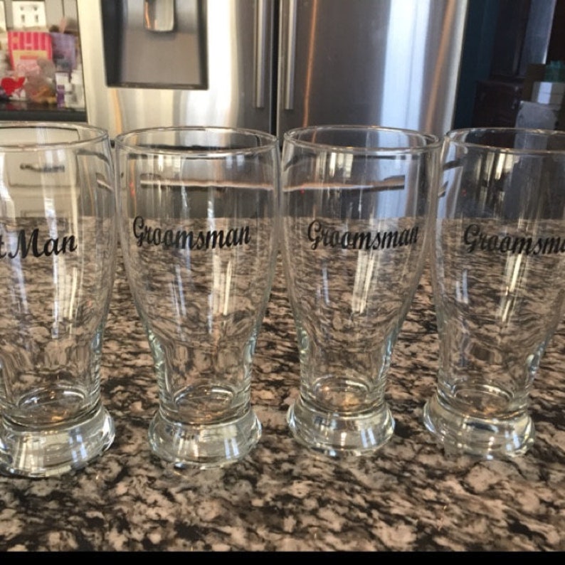 Custon Name for Glasses Vinyl Decals for Shot Vine Etsy