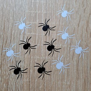 Spider Vinyl Decals: Creepy Crawly Spooky Party Decor