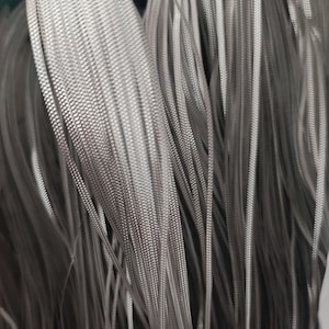 silver blade wire metallic cross engravings