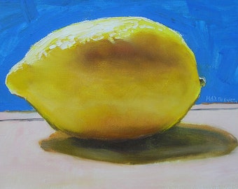 Lemon over Blue