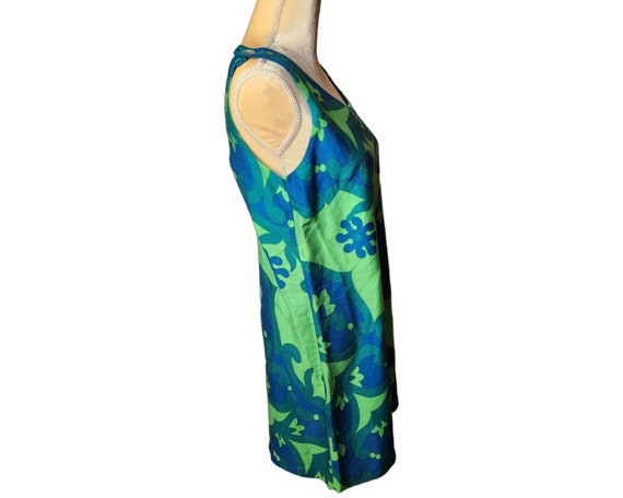 Fumi's of Waikiki Vintage 60s Tropical Print Shif… - image 8