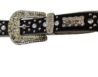 Mountain West • Western • Leather • Rhinestones • Studded  display picture 1