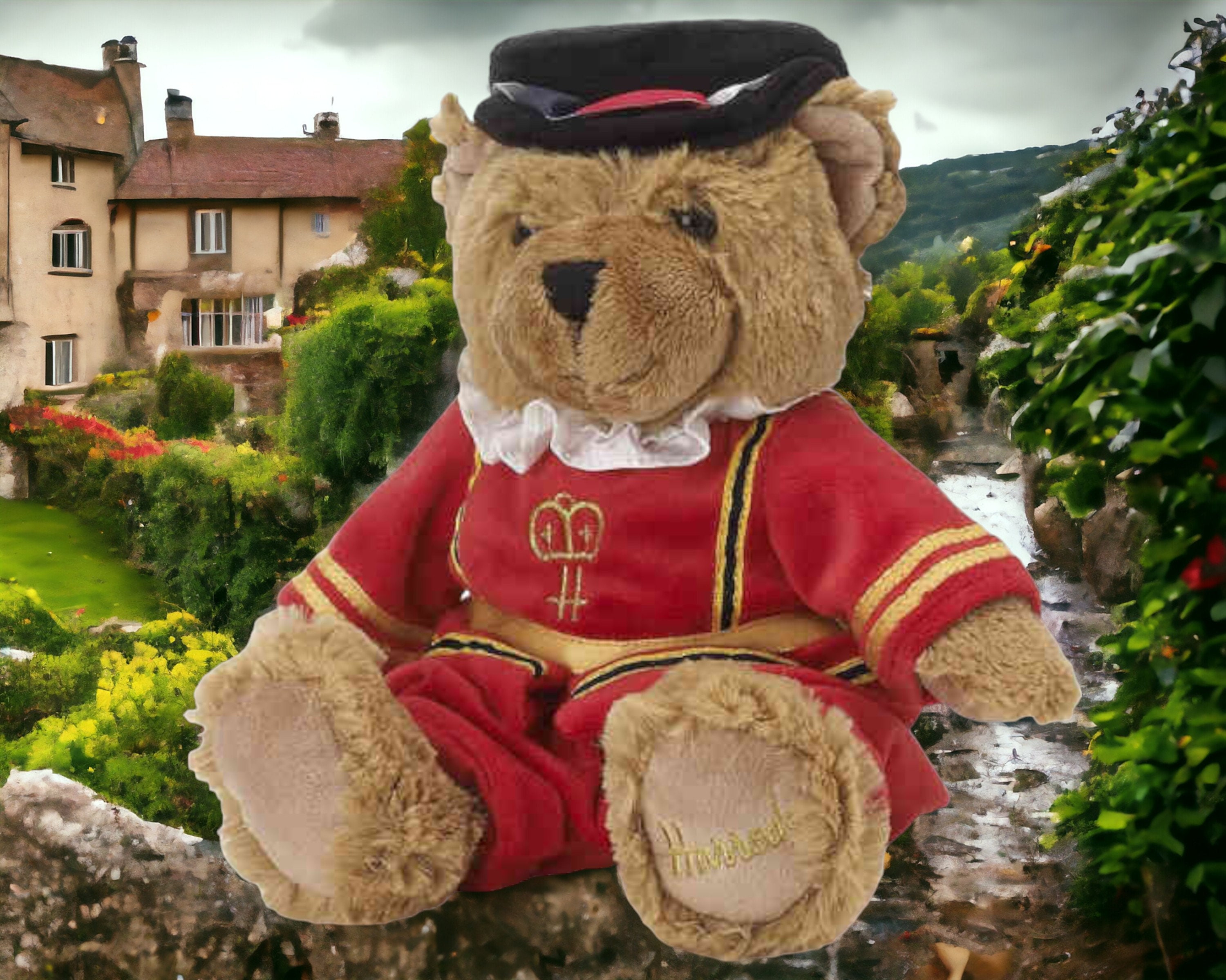 ハロッズ！メリーソート！子供コート＆バッグスタンド！ビンテージ！レア！！ ハロッズ！メリーソート！子供コート＆バッグスタンド