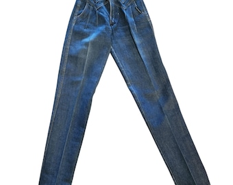 Pantalones vaqueros estilo western de cintura alta Rocky Mountain para mujer, talla 27/8, estilo vintage de los años 80.