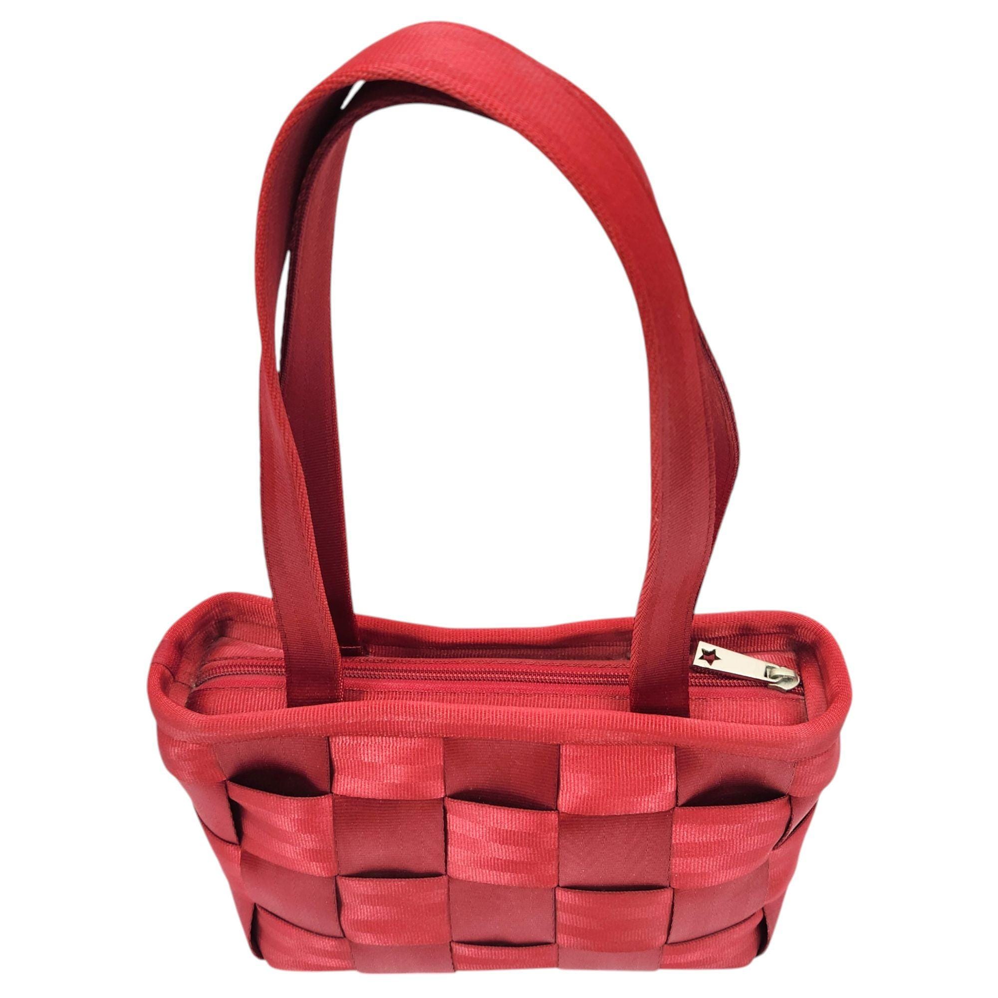 ハーヴェイのオリジナルシートベルトバッグ クリスマスレッド