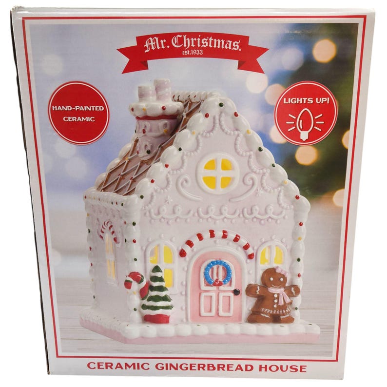 Mr. Christmas Gingerbread House - Thumbnail 5