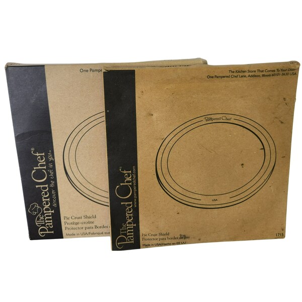 Pampered Chef Pie Crust Shield Etsy