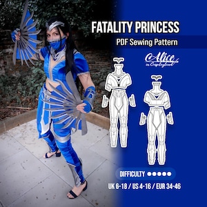 Patrón de costura de Fatality Princess