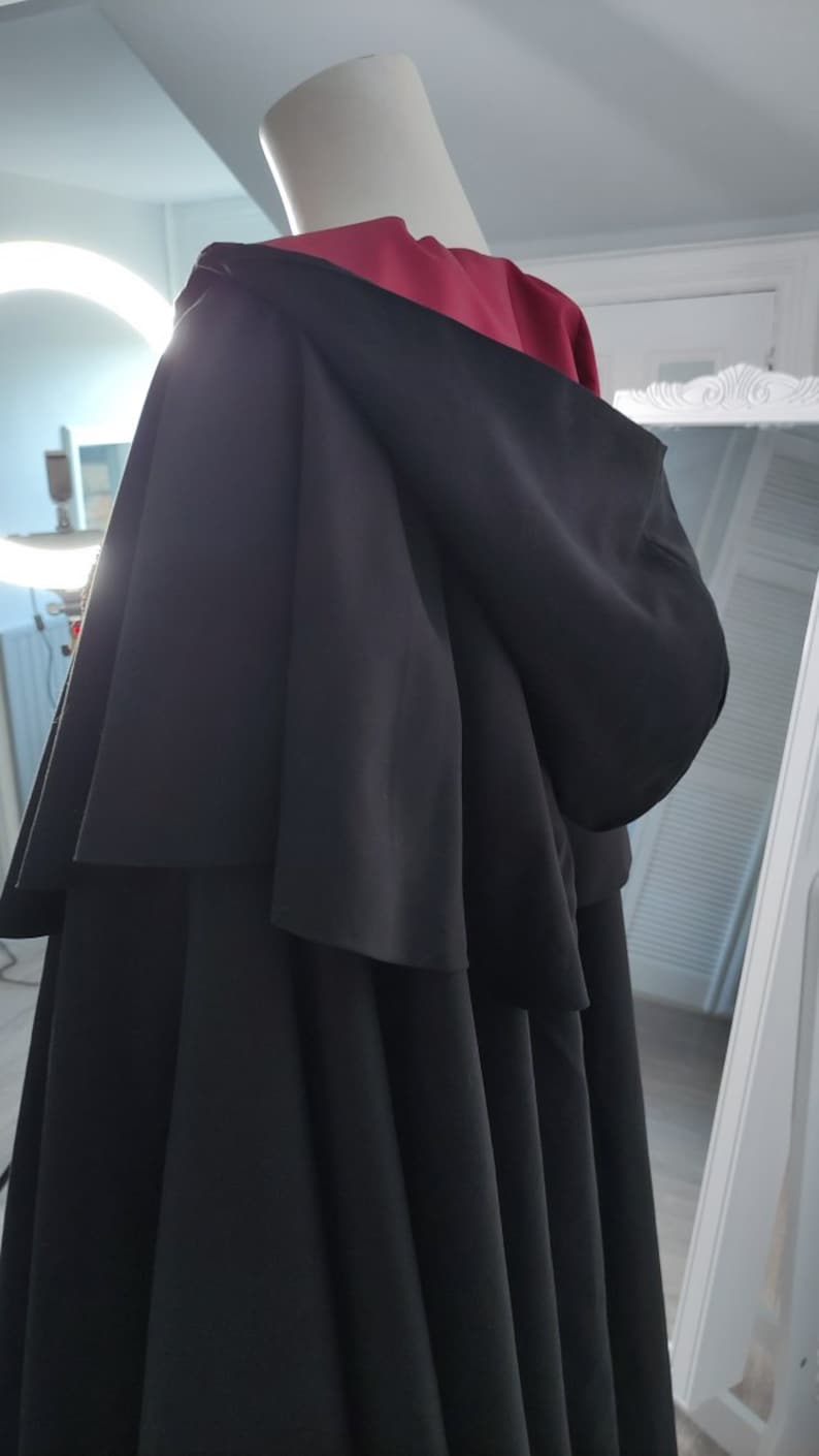 Imperial Scholar Full Circle Cloak Cosplay Sewing Pattern - Etsy