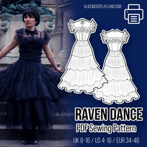 Raven Dance Dress Sewing Pattern
