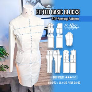 Fitted Basic Blocks Sewing Pattern