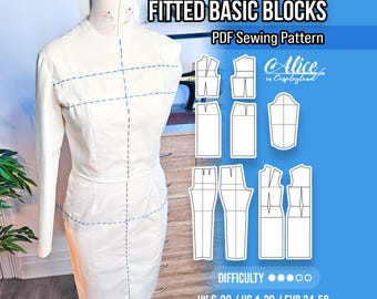 Fitted Basic Blocks Sewing Pattern