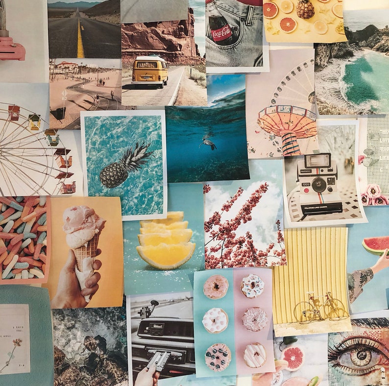CUSTOM VSCO wall collage room decor 100 A4/A5 prints Etsy
