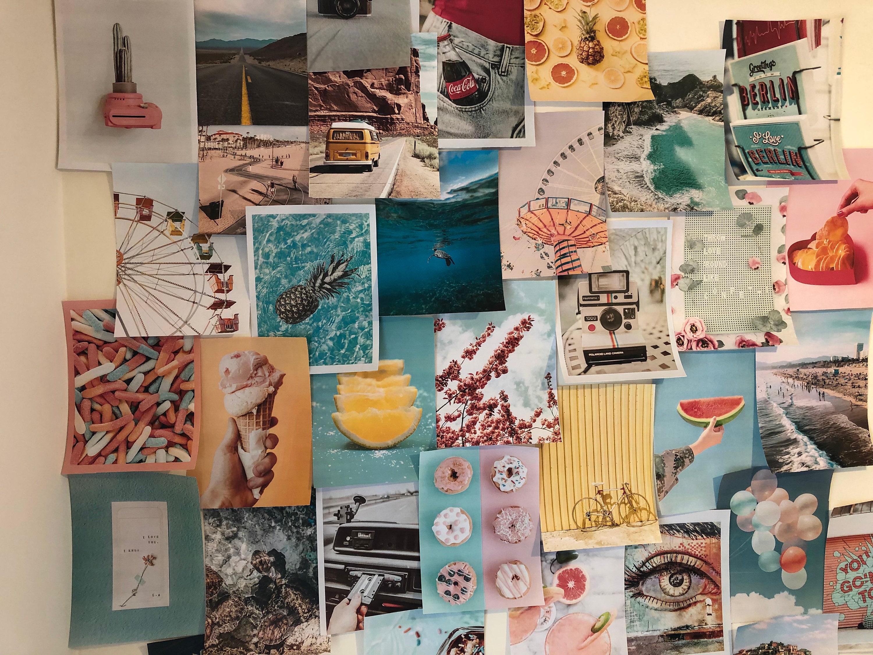 CUSTOM VSCO wall collage room decor 100 A4/A5 prints Etsy