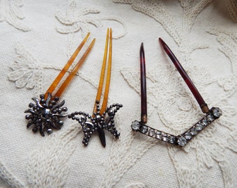 Cut Steel Hair Pin Etsy