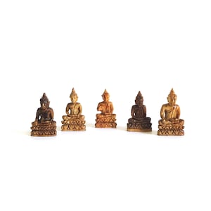 Borann &quot;PREAH KHAN&quot; Buddha / Prajnaparamita Jayavarman 7 Khmer ciondolo Buddha intagliato a mano tradizionale, amuleto, talismano