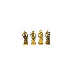 Borann &quot;PREAH THORANI&quot; Dharani brass pendant | Khmer Buddhist mother earth goddess for blessings prosperity protection