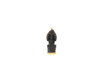 Borann "TRONG KRUENG" Decorated Naga Buddha Pendant | Khmer 7 Headed Mucalinda Buddha Rose Wood Meditation Protection