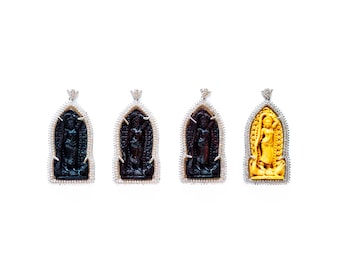 Borann &quot;PREAH THORANI&quot; Dharani pendant | Khmer Buddhist mother earth goddess for blessings prosperity protection
