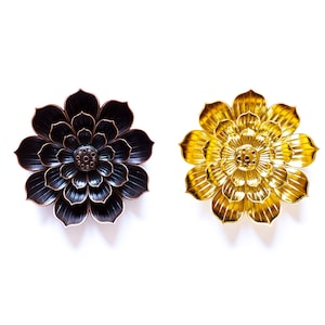 Borann Lotus Flower incense holder | incense burner for Aromatherapy Meditation Yoga Ritual Worship Buddhist Hindu Dharma