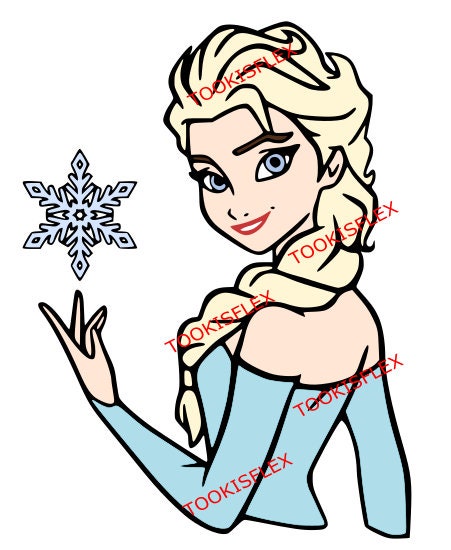 Download SVG Elsa vecteur vector fichier Disney reine des neiges en ...
