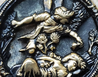 Een midzomernachtdroom-knop van Shakespeare.