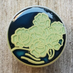 Vintage 1950's English Perspex Button. - Etsy