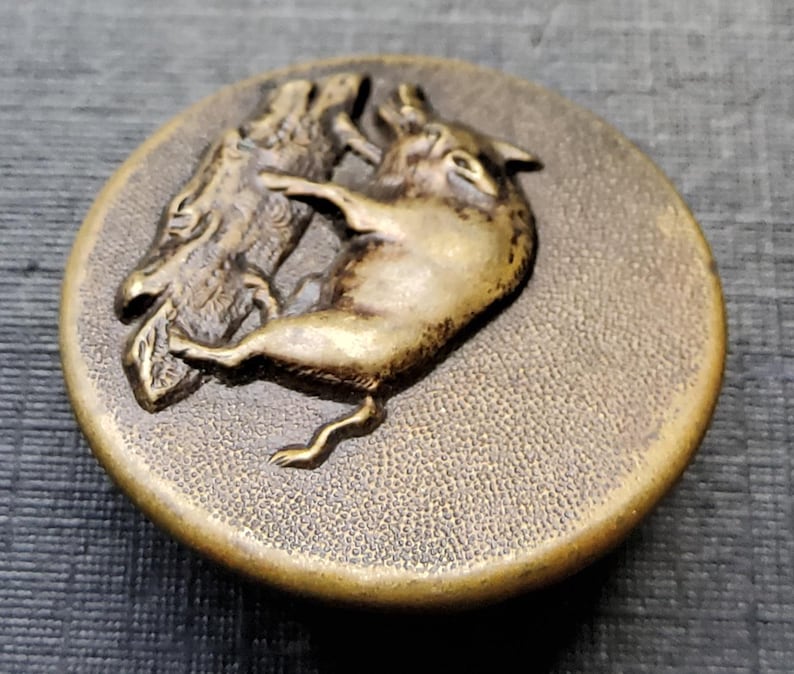 Vintage Early 1900's Paris Boar Sporting Button. - Etsy