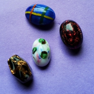 Vintage collection of murano glass early 1900&#39;s buttons.