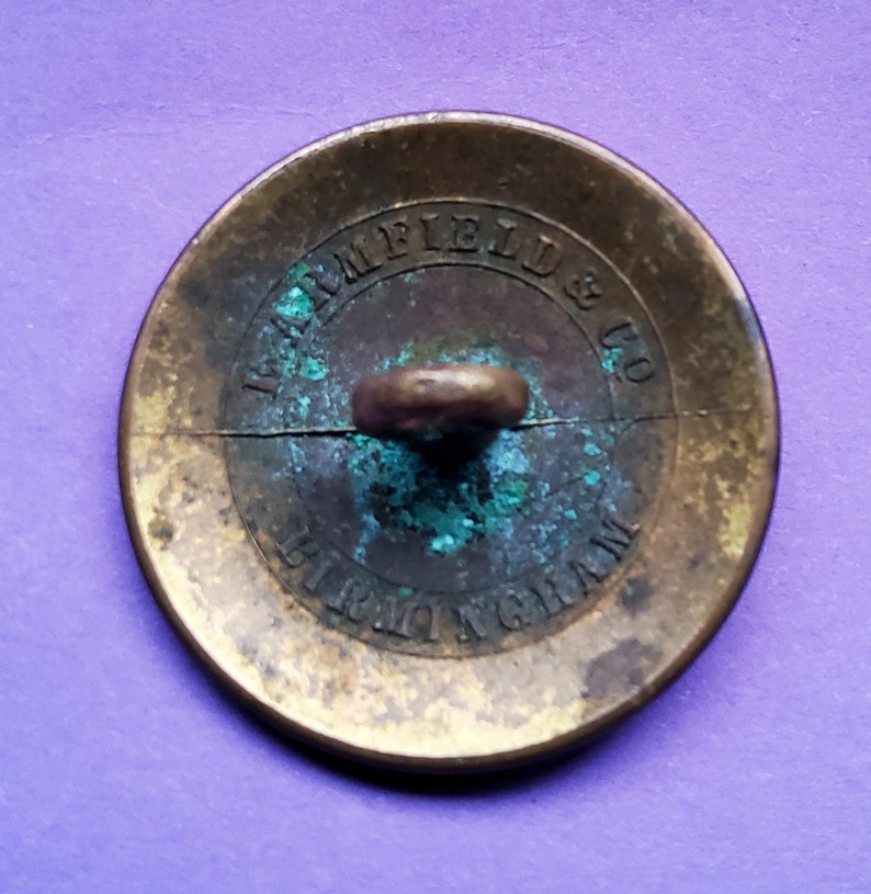 Vintage Early 1900's E Armfield Livery Button. - Etsy