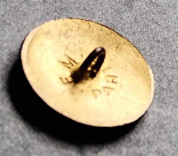 1900 年代初頭のヴィンテージ パリの手描きエナメルボタン。 - Etsy 日本